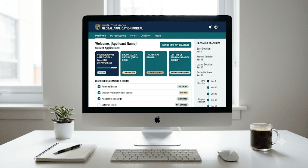 University Forms & Application Portal