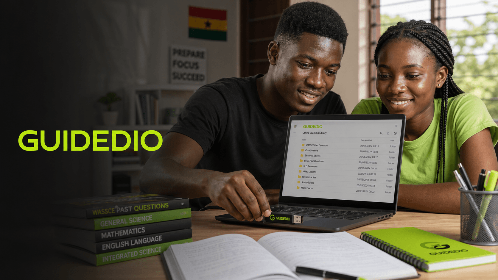 Guidedio pen drive offline learning resources for students